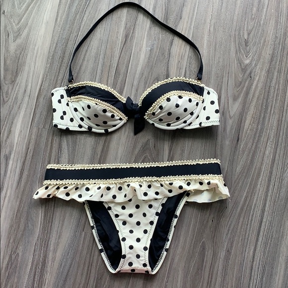 Betsey Johnson Other - Betsey Johnson Retro-Inspired Polka Dot Bikini